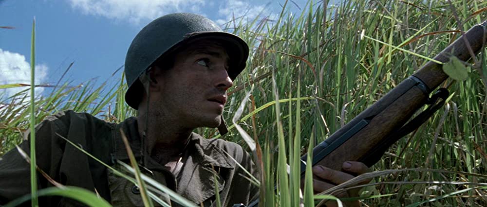 「シン・レッド・ライン」ジム・カビーゼルの画像