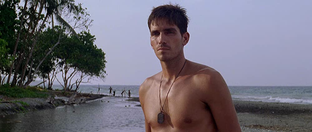 「シン・レッド・ライン」ジム・カビーゼルの画像