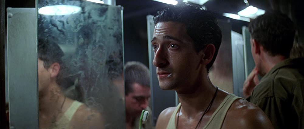 「シン・レッド・ライン」エイドリアン・ブロディの画像