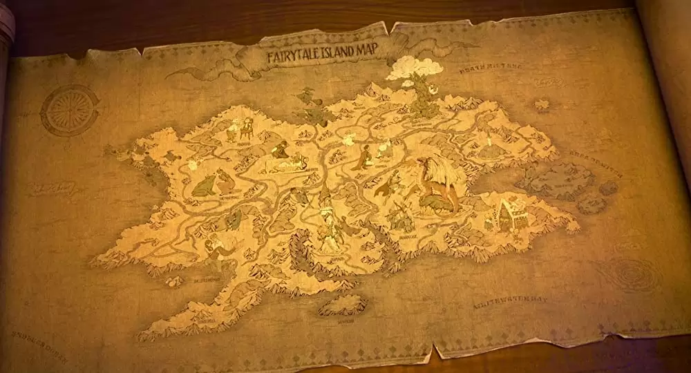 白雪姫の赤い靴と7人のこびとの画像