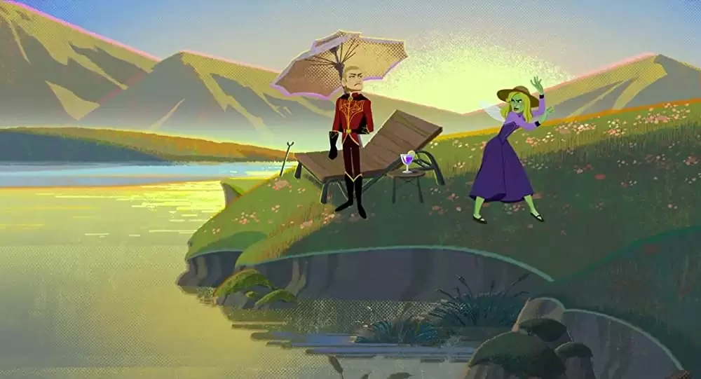 白雪姫の赤い靴と7人のこびとの画像