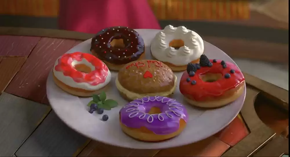 白雪姫の赤い靴と7人のこびとの画像