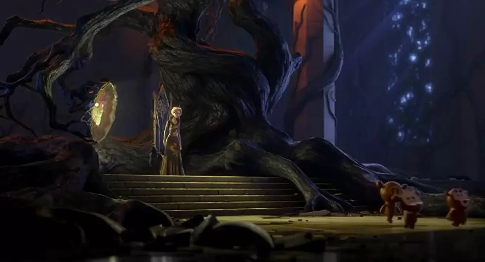 白雪姫の赤い靴と7人のこびとの画像