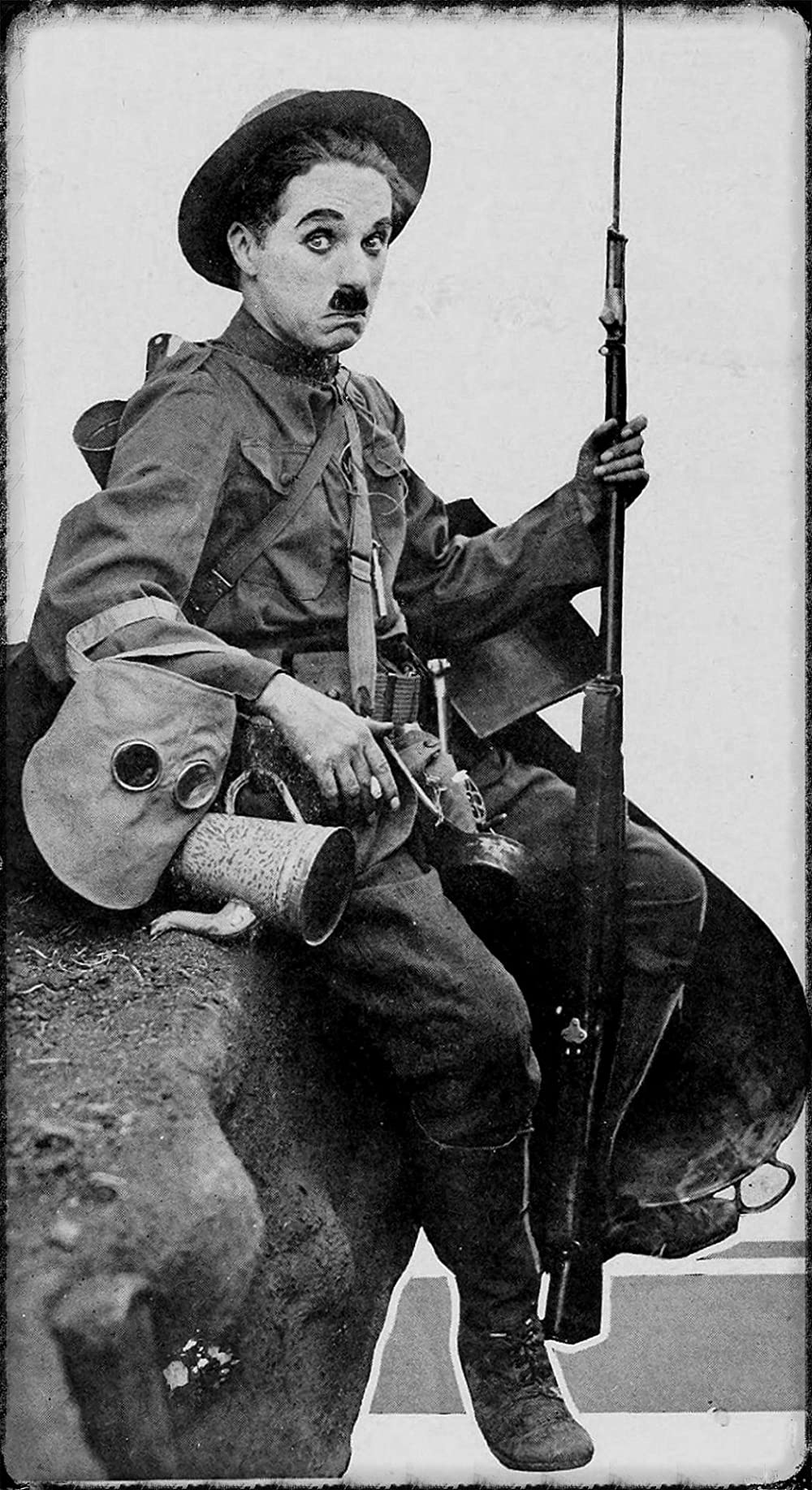 「担え銃／チャップリンの兵隊さん」チャールズ・スペンサー・チャップリンの画像