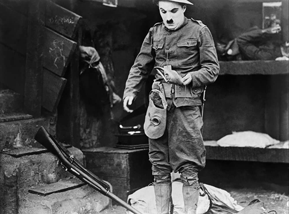 「担え銃／チャップリンの兵隊さん」チャールズ・スペンサー・チャップリンの画像