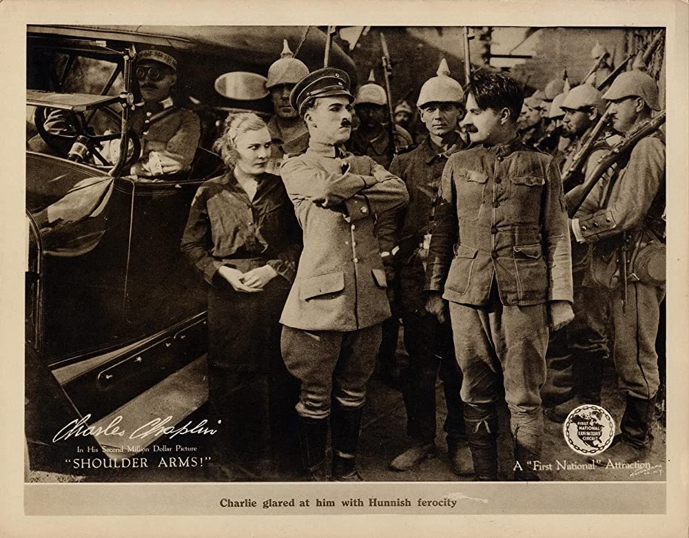 「担え銃／チャップリンの兵隊さん」チャールズ・スペンサー・チャップリン & Syd Chaplin & エドナ・パービアンスの画像