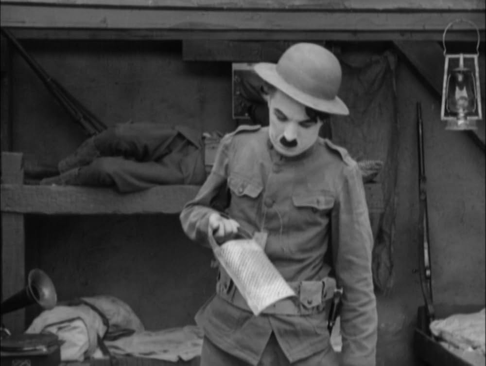 担え銃／チャップリンの兵隊さんの画像