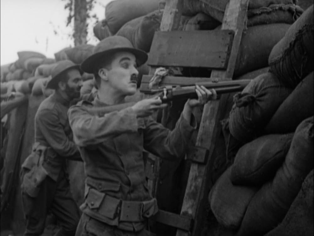 担え銃／チャップリンの兵隊さんの画像