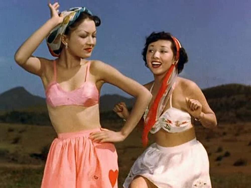 「カルメン故郷に帰る」小林トシ子 & 高峰秀子の画像