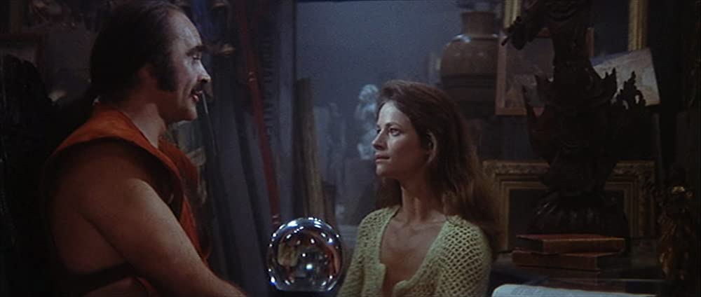 「未来惑星ザルドス」ショーン・コネリー & シャーロット・ランプリングの画像