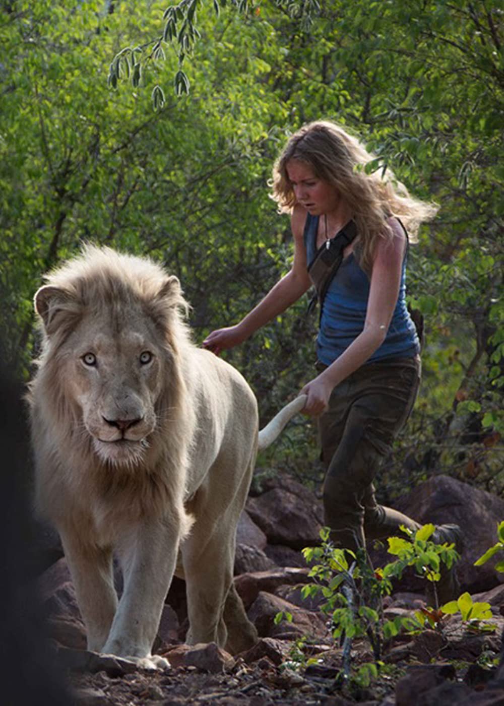 「ミアとホワイトライオン 奇跡の1300⽇」Thor the White Lion & Daniah De Villiersの画像