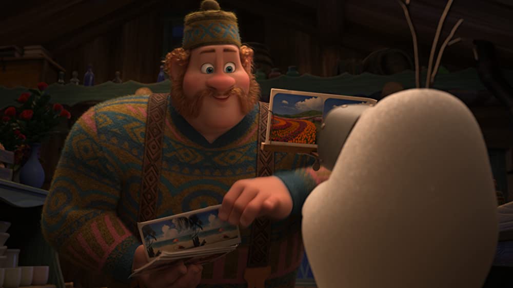 「オラフの生まれた日」ジョシュ・ギャッドの画像