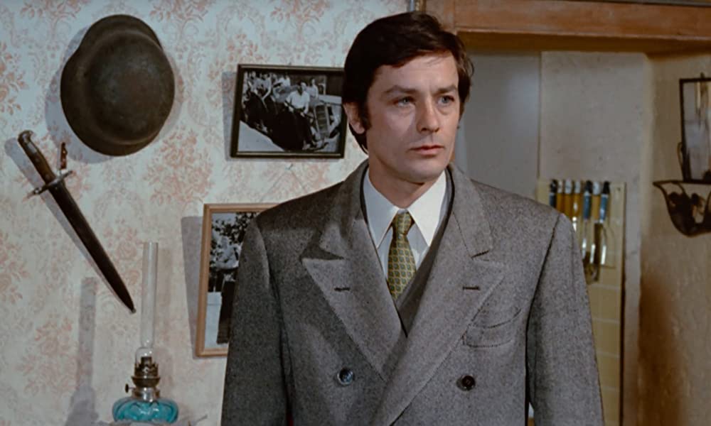 「燃えつきた納屋」アラン・ドロンの画像