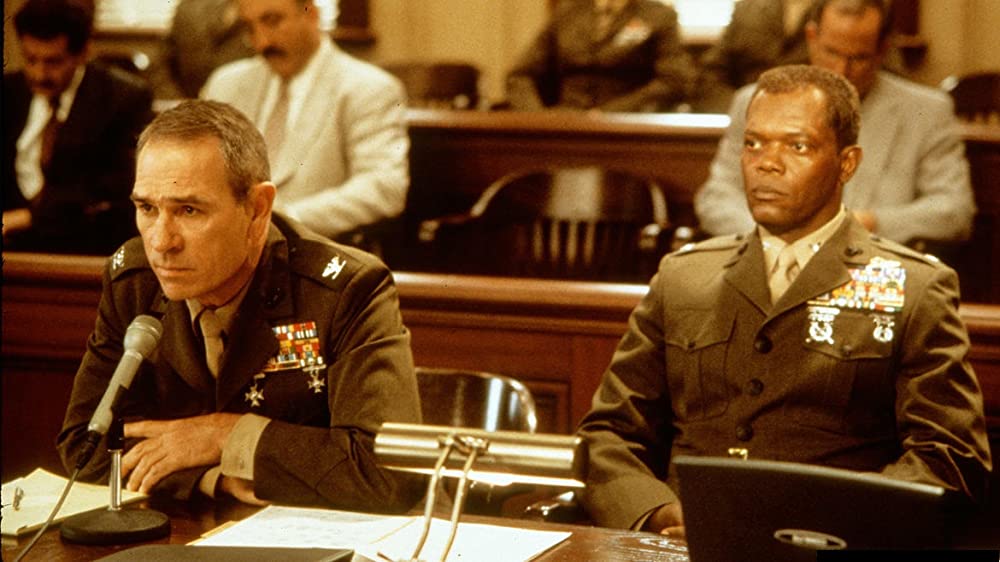 「英雄の条件」サミュエル・L・ジャクソン & トミー・リー・ジョーンズの画像