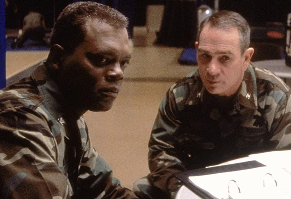 「英雄の条件」サミュエル・L・ジャクソン & トミー・リー・ジョーンズの画像