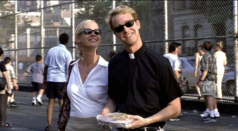 「僕たちのアナ・バナナ」ジェナ・エルフマン & エドワード・ノートンの画像