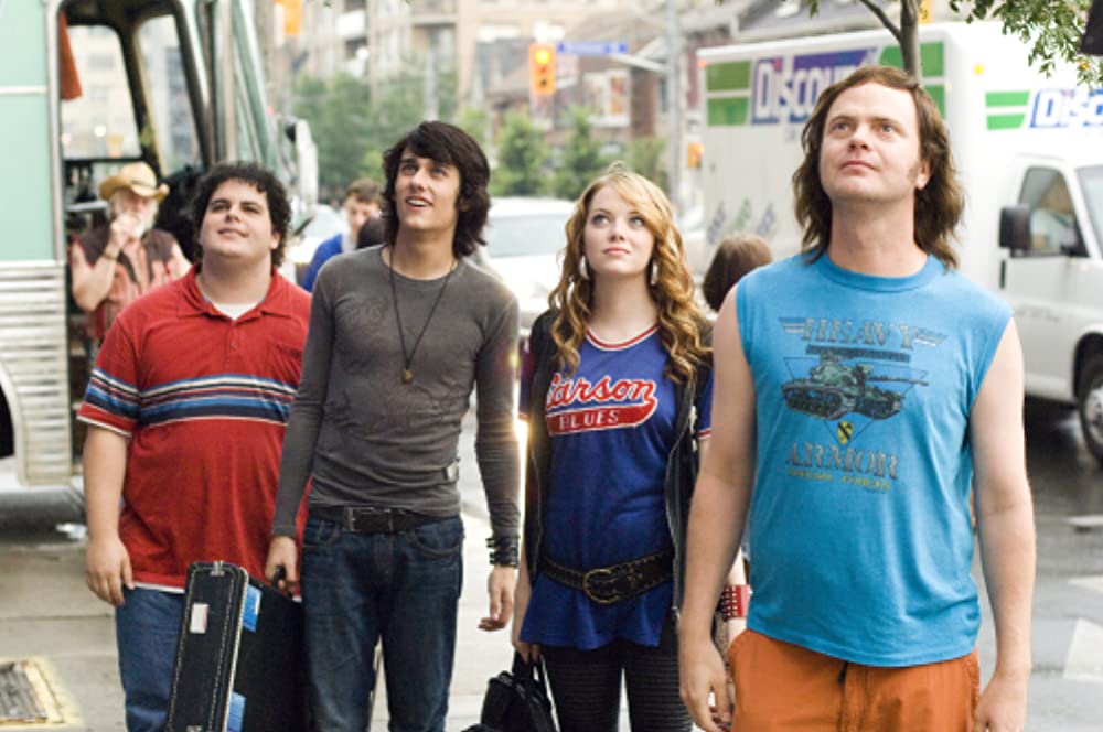 「ROCKER 40歳のロック☆デビュー」レイン・ウィルソン & ジョシュ・ギャッド & エマ・ストーンの画像