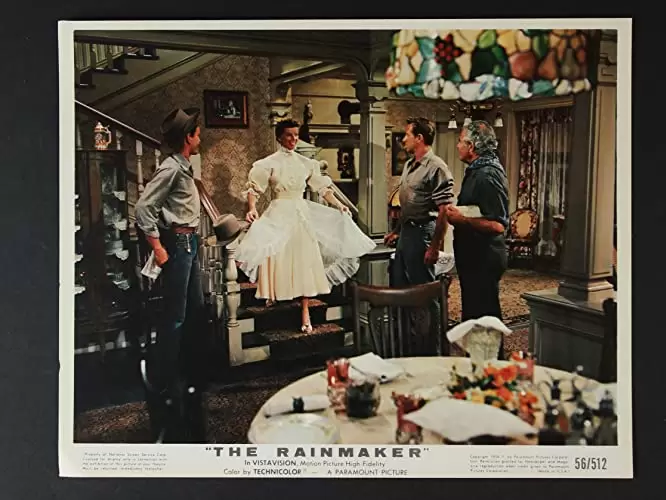 「雨を降らす男」キャサリン・ヘプバーン & ロイド・ブリッジス & アール・ホリマン & キャメロン・プラッドホムの画像