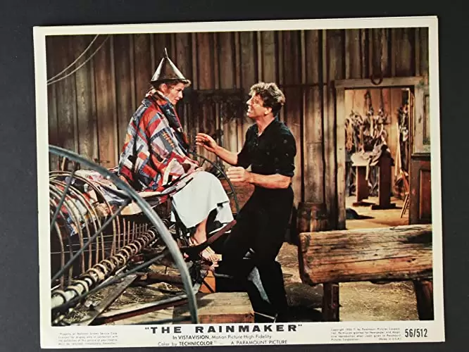 「雨を降らす男」キャサリン・ヘプバーン & バート・ランカスターの画像