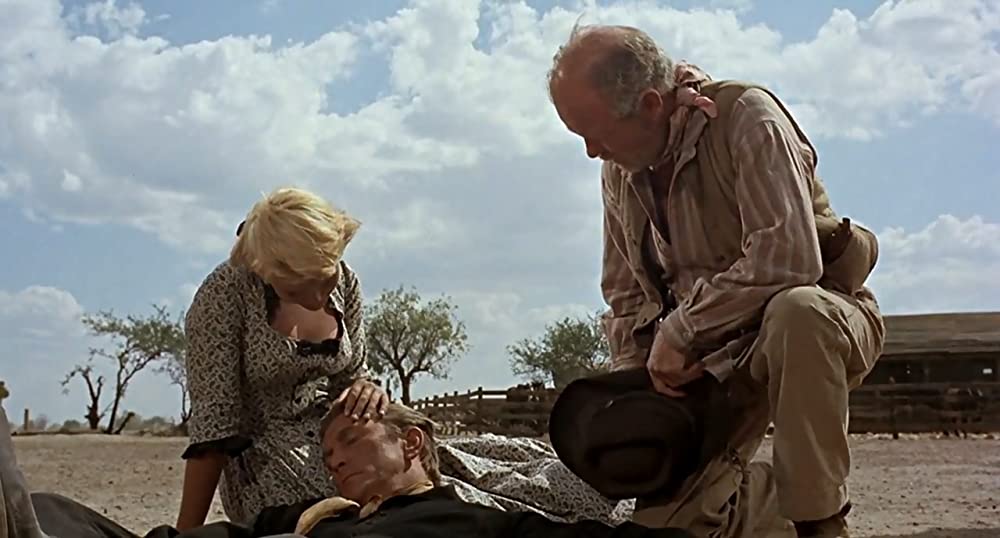 「ガン・ファイター」カーク・ダグラス & キャロル・リンレー & レジス・トゥーミイの画像