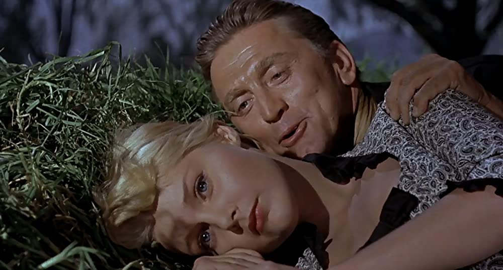「ガン・ファイター」カーク・ダグラス & キャロル・リンレーの画像