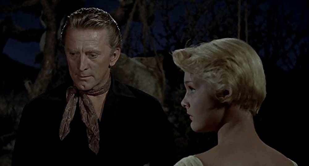 「ガン・ファイター」カーク・ダグラス & キャロル・リンレーの画像