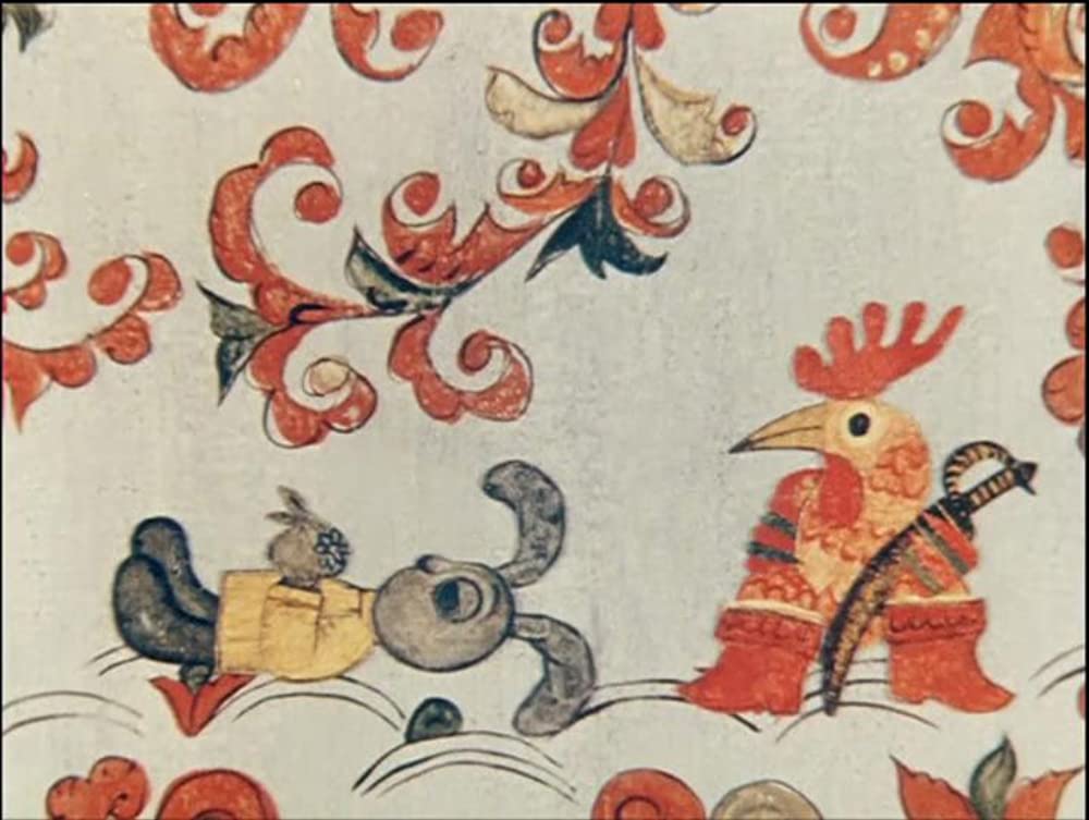 キツネとウサギの画像