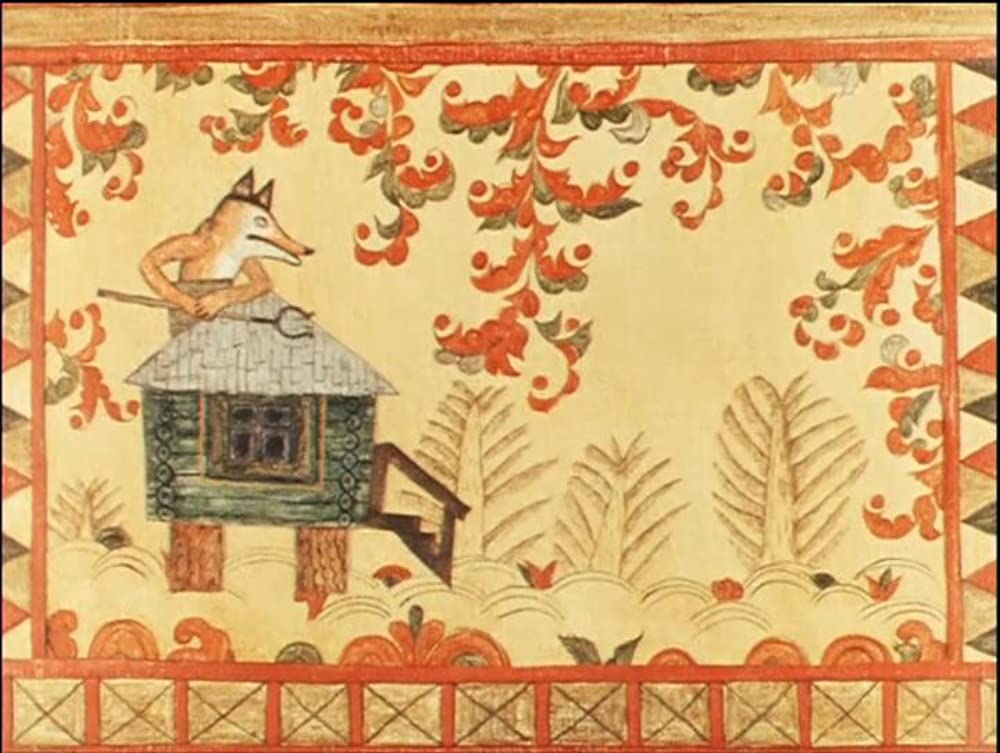 キツネとウサギの画像