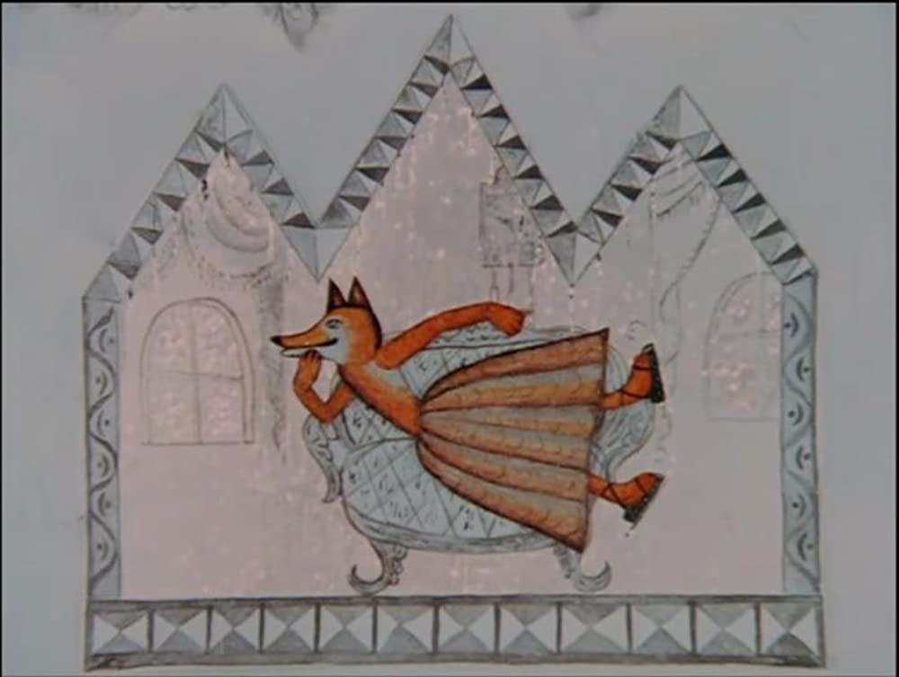 キツネとウサギの画像