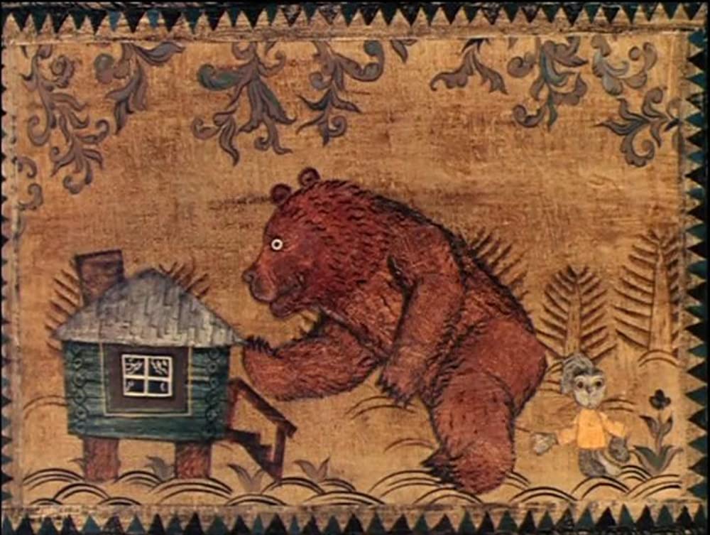 キツネとウサギの画像