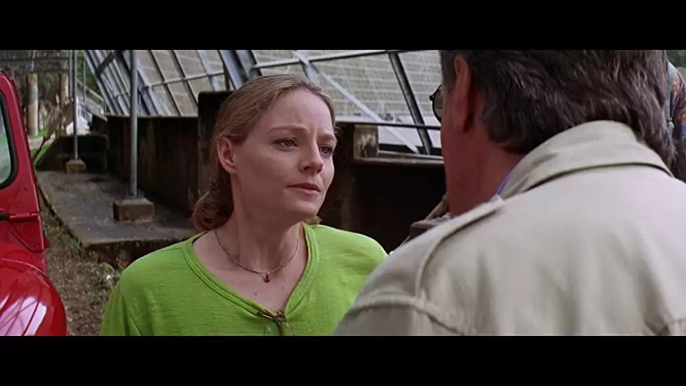 「コンタクト」ジョディ・フォスター & トム・スケリットの画像