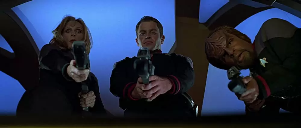 「スタートレック ファーストコンタクト」マイケル・ドーン & ゲイツ・マクファデン & ニール・マクドノーの画像