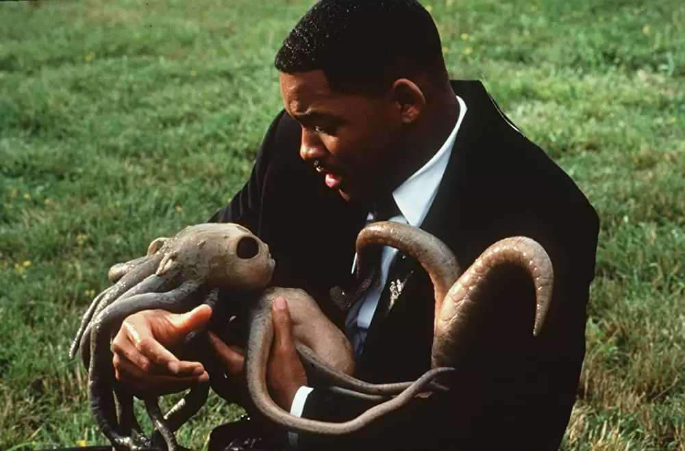 「メン・イン・ブラック」トミー・リー・ジョーンズ & ウィル・スミスの画像