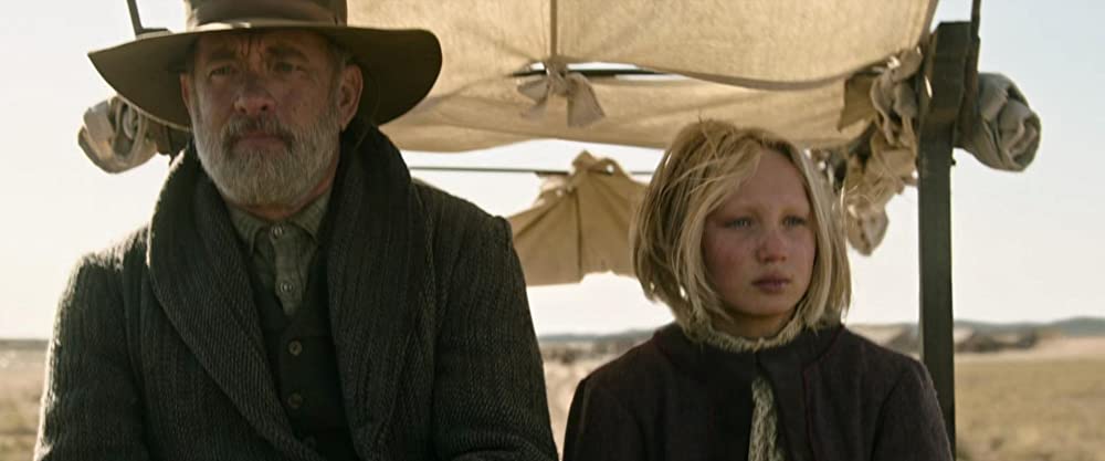 「この茫漠たる荒野で」トム・ハンクス & ヘレナ・ゼンゲルの画像