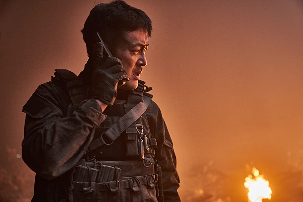 「白頭山大噴火」ハ・ジョンウの画像