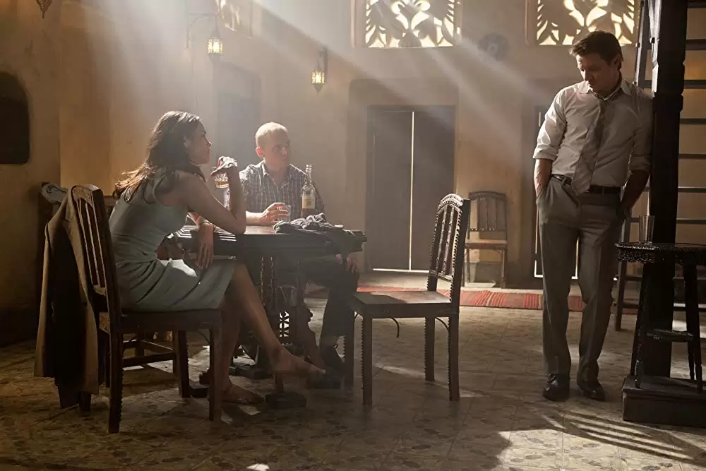 「ミッション：インポッシブル／ゴースト・プロトコル」サイモン・ペッグ & ジェレミー・レナー & ポーラ・パットンの画像