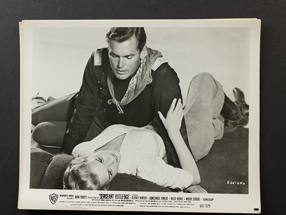 「バファロー大隊」ジェフリー・ハンター & コンスタンス・タワーズの画像