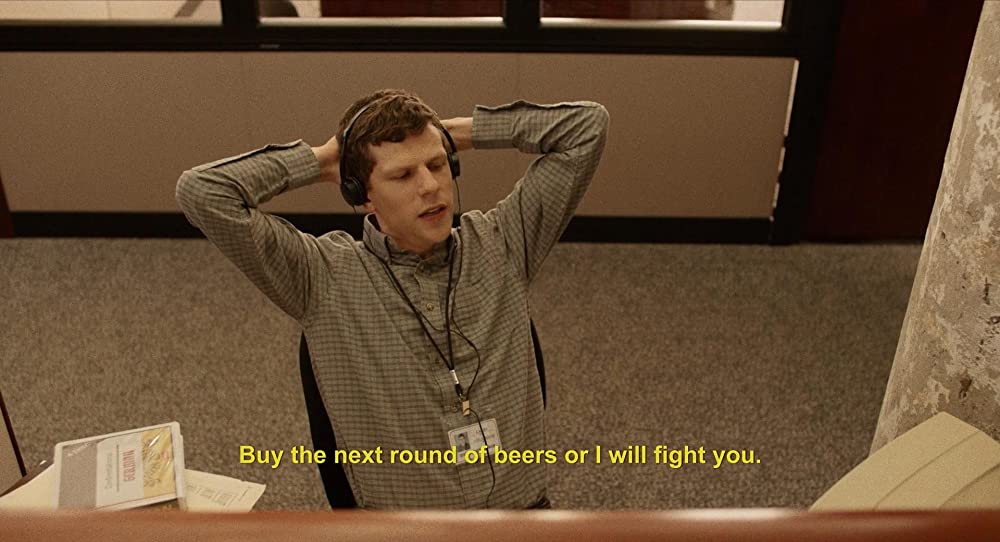 「恐怖のセンセイ」ジェシー・アイゼンバーグの画像