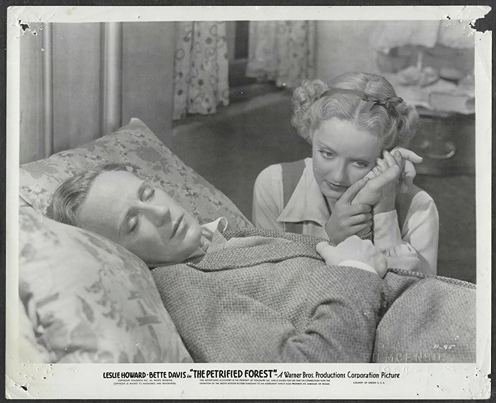 「化石の森」ベティ・デイビス & レスリー・ハワードの画像