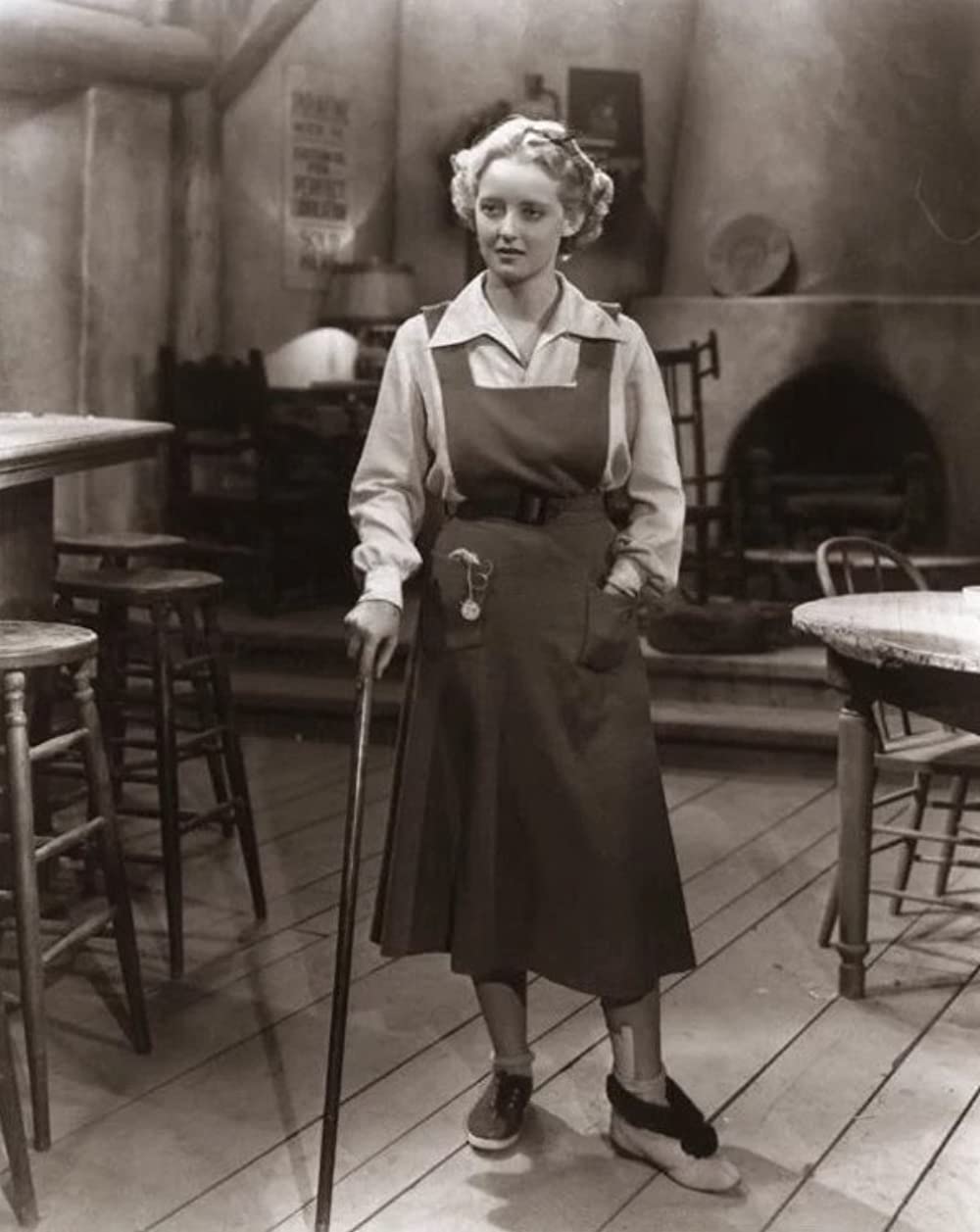 「化石の森」ベティ・デイビスの画像