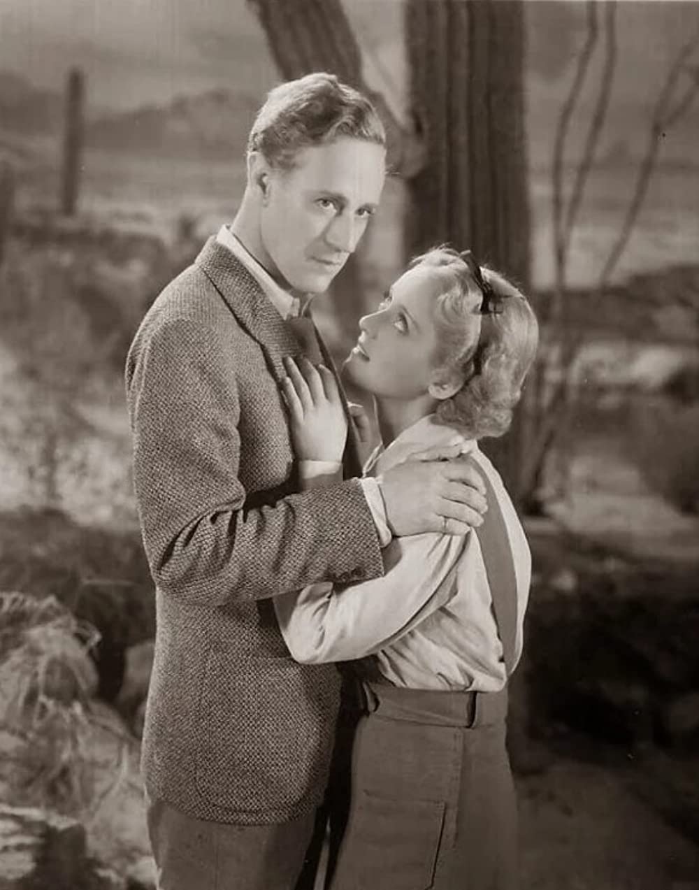 「化石の森」ベティ・デイビス & レスリー・ハワードの画像