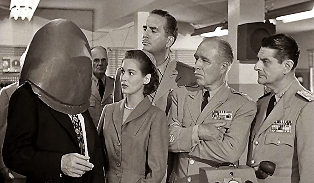 「世紀の謎・空飛ぶ円盤地球を襲撃す」モリス・アンクラム & ドナルド・カーティス & トーマス・ブラウン・ヘンリー & ヒュー・マーロウ & グランドン・ローデス & ジョーン・テイラーの画像