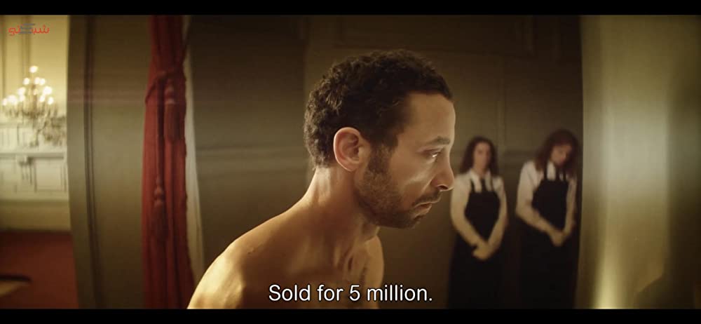 皮膚を売った男の画像