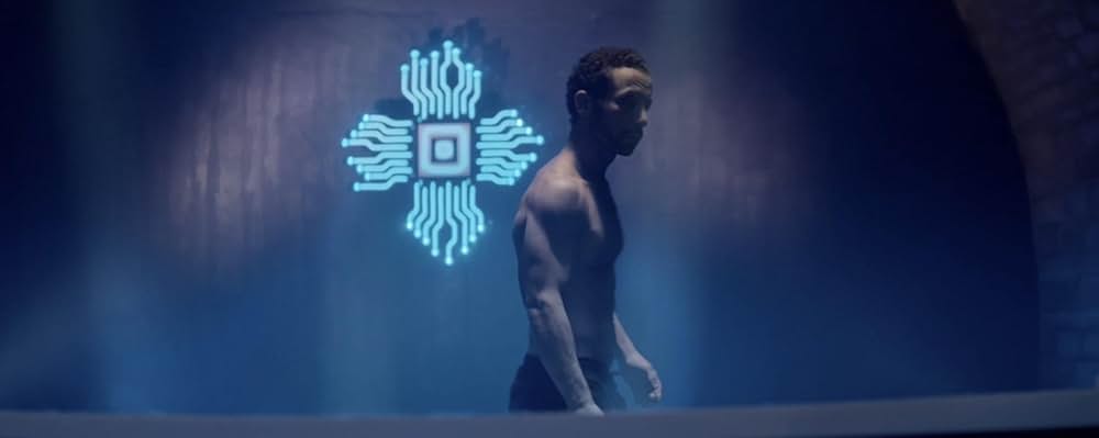 皮膚を売った男の画像