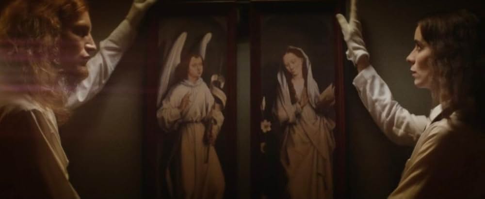 皮膚を売った男の画像