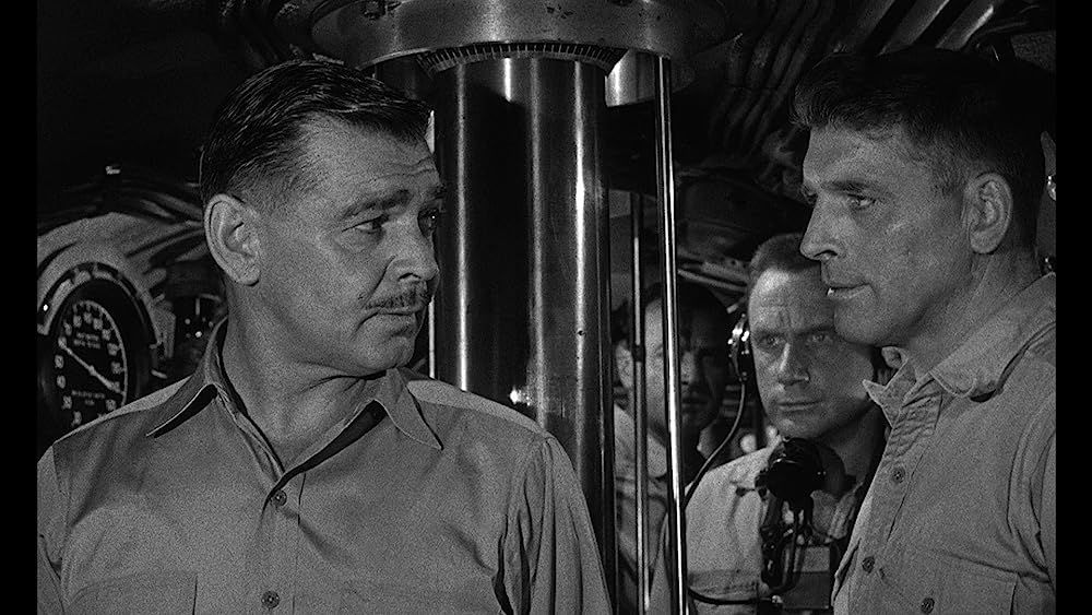 「深く静かに潜航せよ」クラーク・ゲーブル & バート・ランカスター & ジャック・ウォーデンの画像