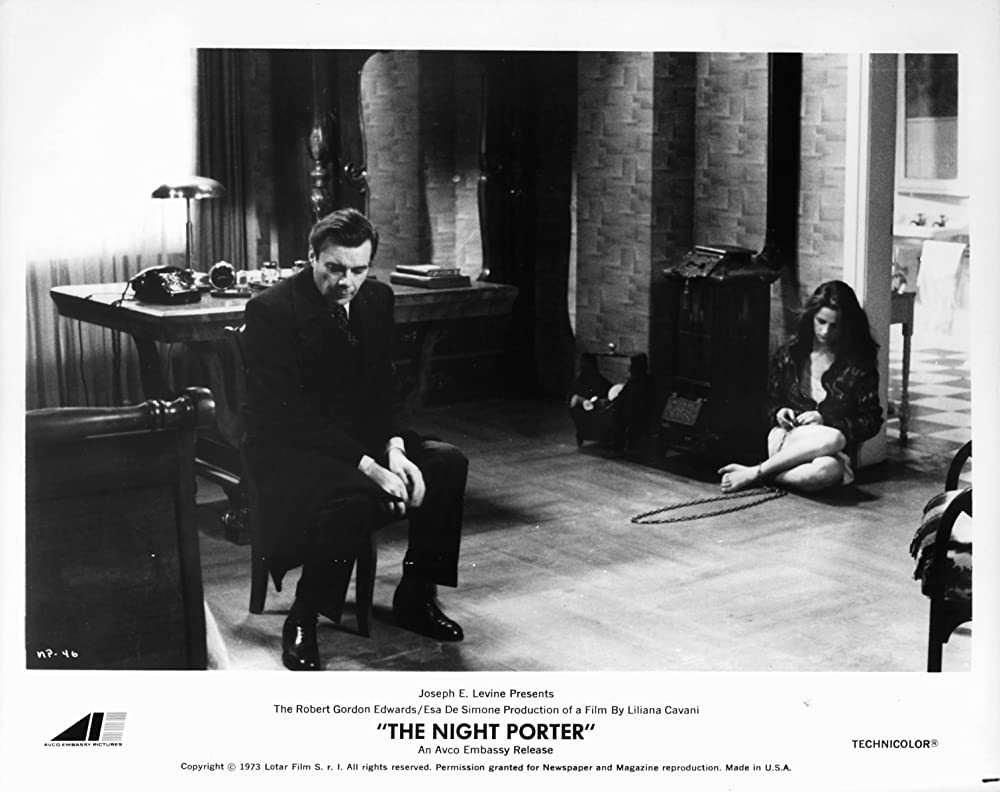 「愛の嵐」シャーロット・ランプリング & ダーク・ボガードの画像