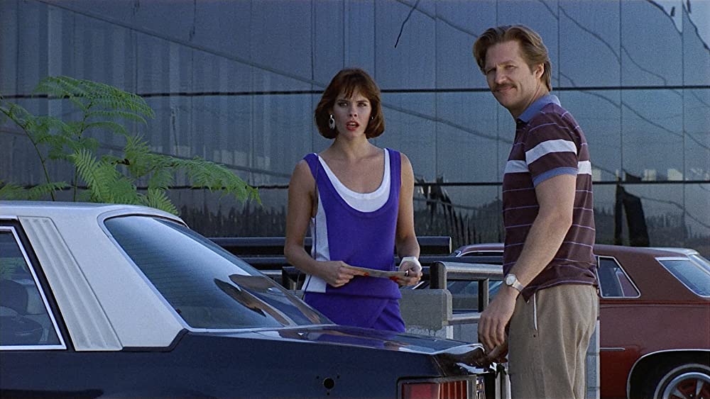 「800万の死にざま」ジェフ・ブリッジス & アレクサンドラ・ポールの画像