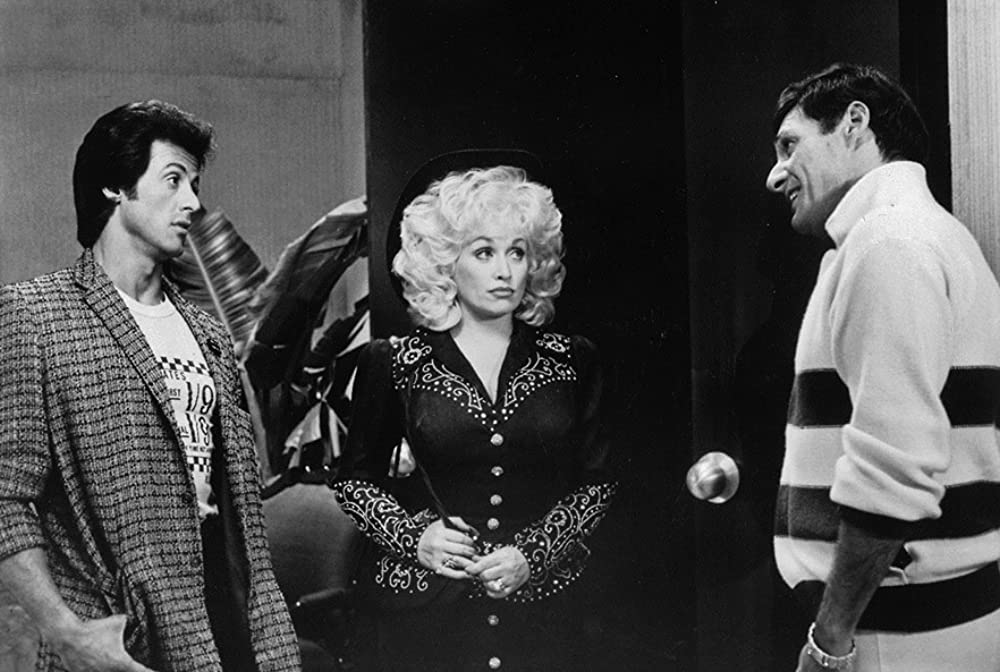 「クラブ・ラインストーン／今夜は最高！」シルベスター・スタローン & ドリー・パートン & ロン・リーブマンの画像