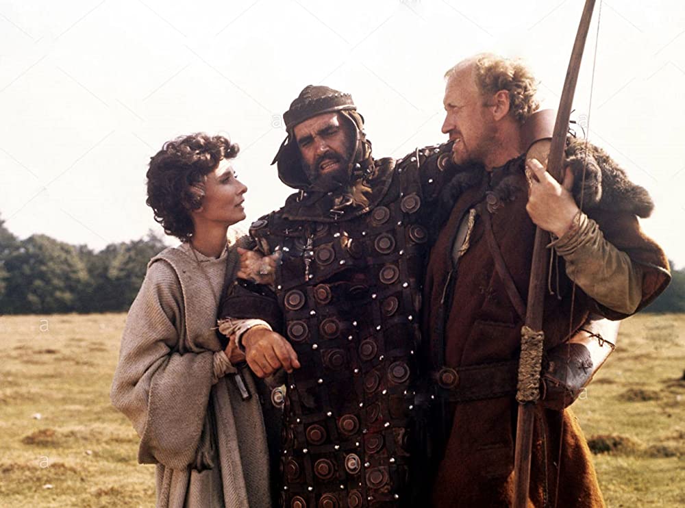 「ロビンとマリアン」オードリー・ヘプバーン & ショーン・コネリー & ニコル・ウィリアムソンの画像